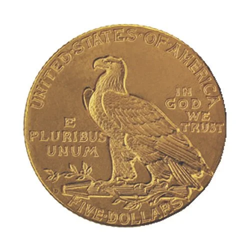 $5 Half-Eagle, Indian Head Type — Elemetal